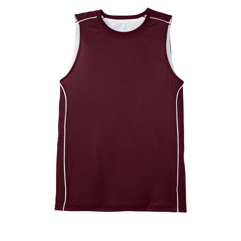 Sport-Tek Youth PosiCharge Mesh Reversible Sleeveless Tee. 19