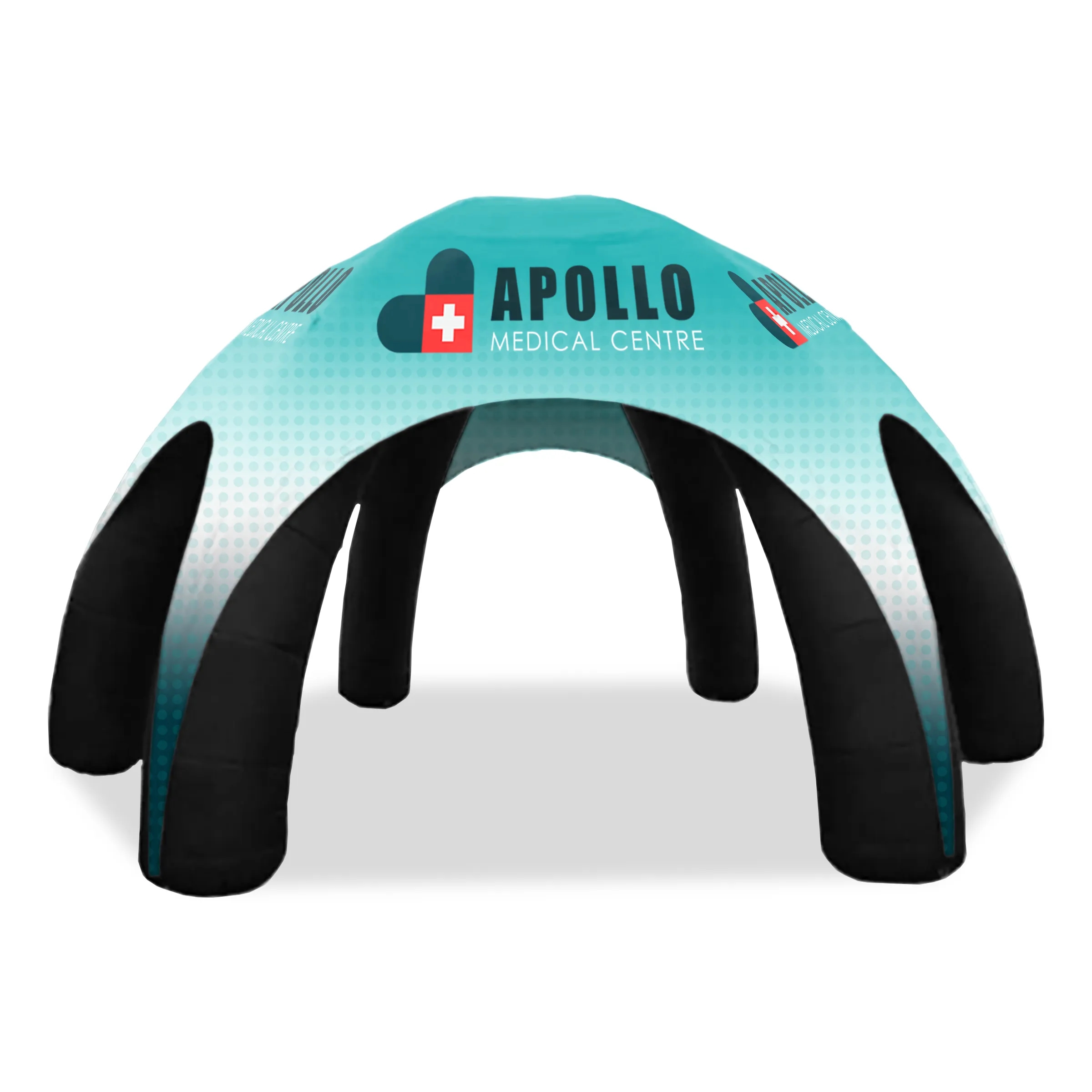 25' Custom Inflatable Spider Tent with 6 legs with Canopy 2