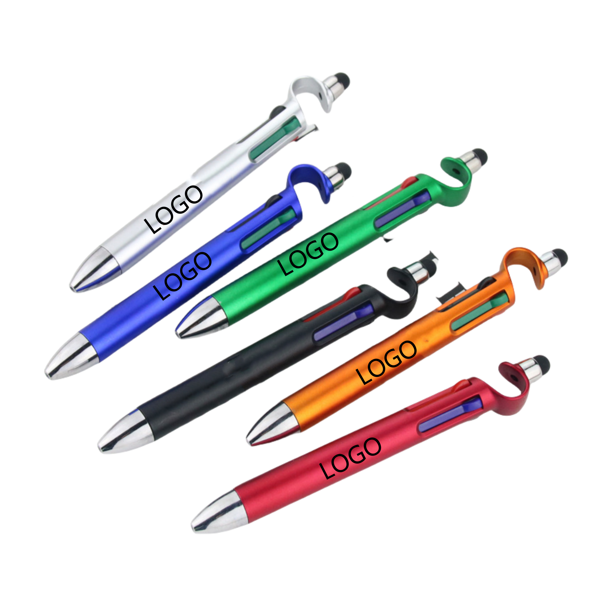 Four-Color Multi-Functional Ballpoint Pen 4