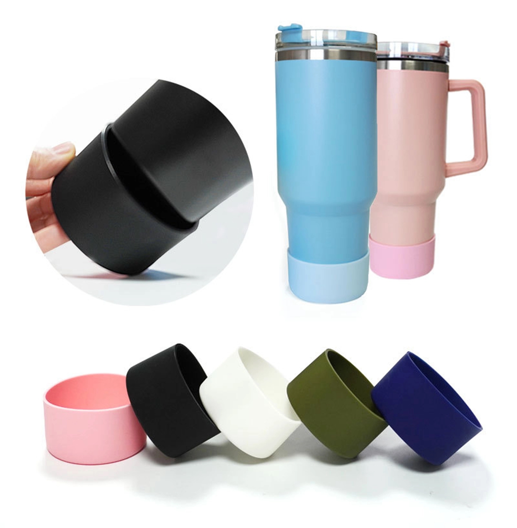 Silicone Bumper Boot for 40 Oz Tumbler 9