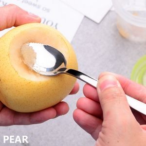 6.41 Inch Serrated Teeth Coffee Dessert Spoon 9