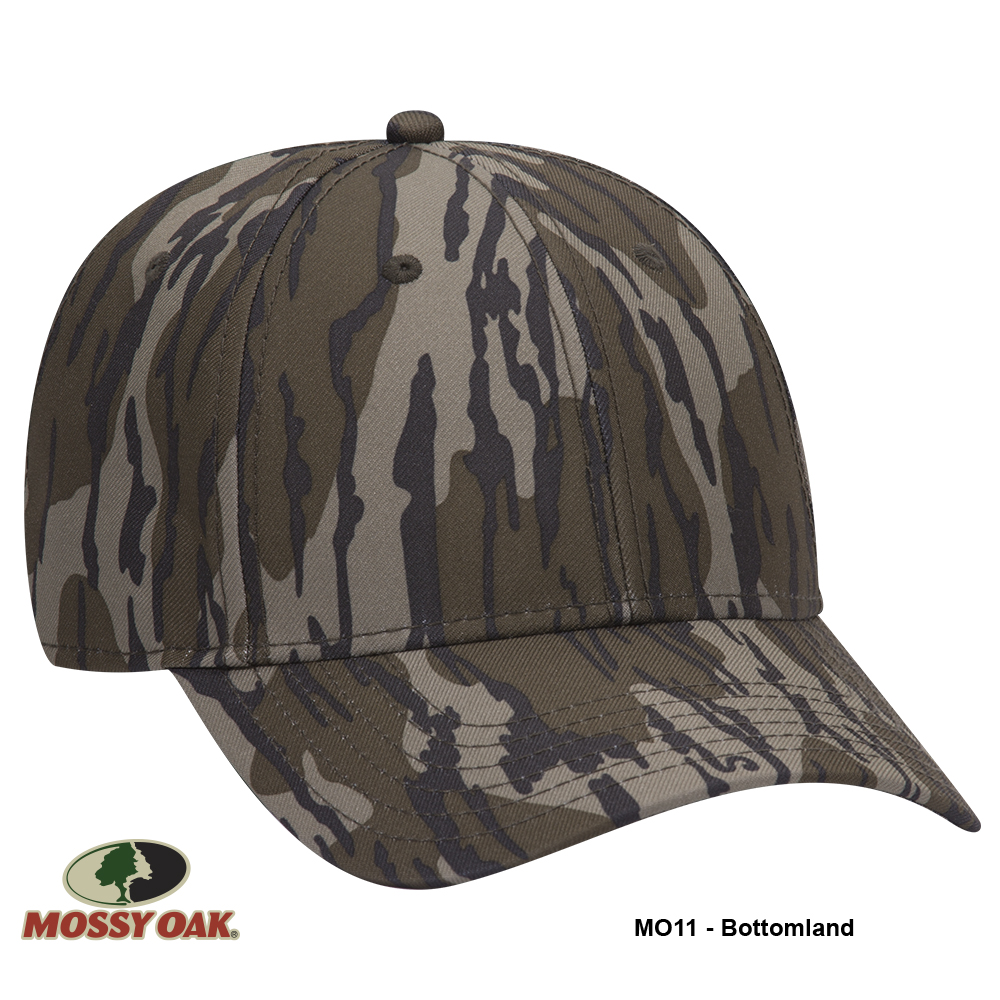 OTTO CAP® Mossy Oak Camouflage 6 Panel Low Profile Baseball Cap 9