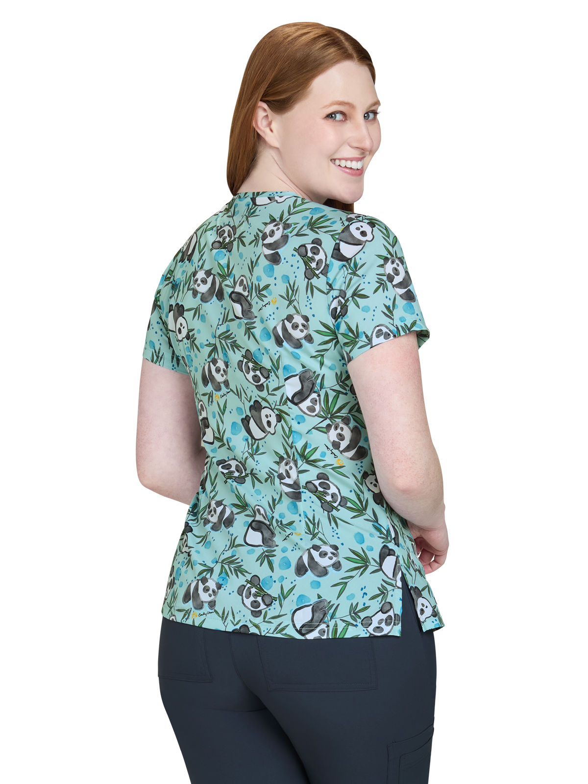 Artist Series - Women's Two-Pocket Print Top 1
