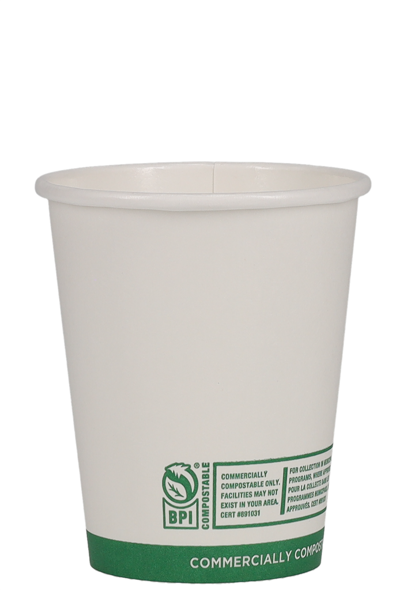 8 oz Paper Cup Eco White Digital Print 6