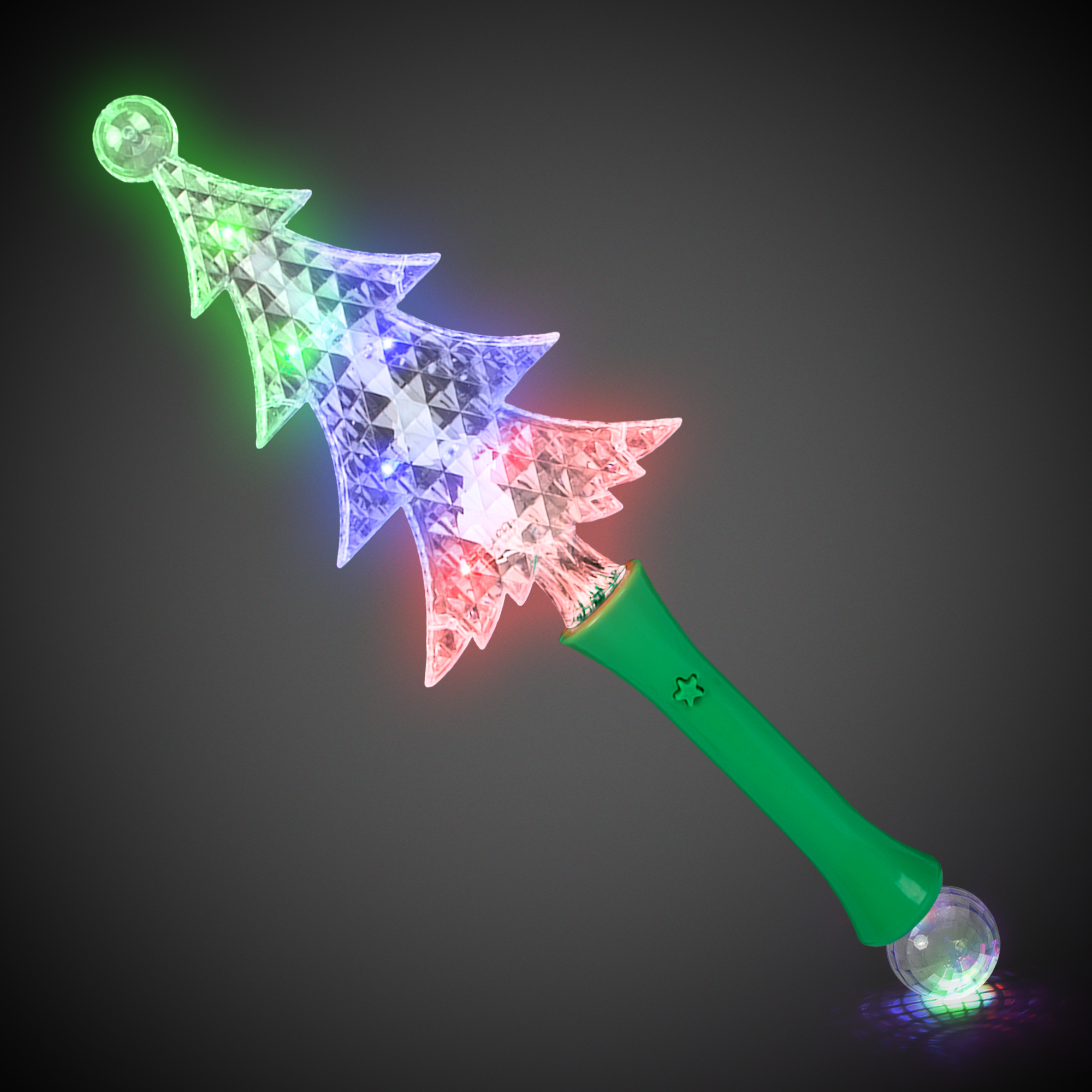 LED Christmas Tree Wand - 13" (Blank) 6