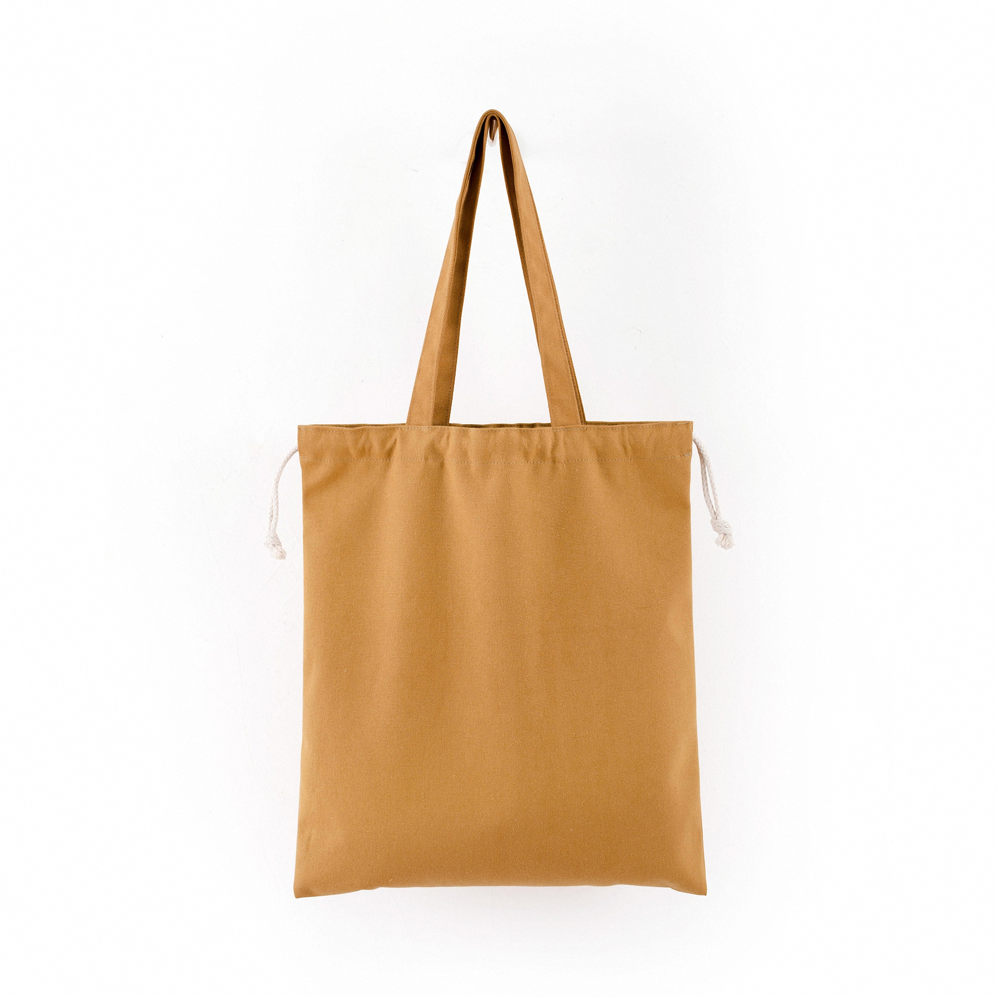 Drawstring Canvas Tote Bag 5