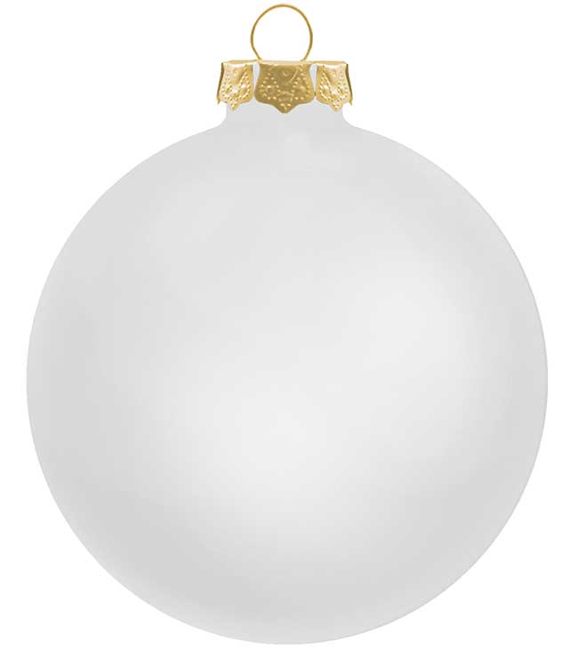 Round Traditional Glass Ball Ornaments 4