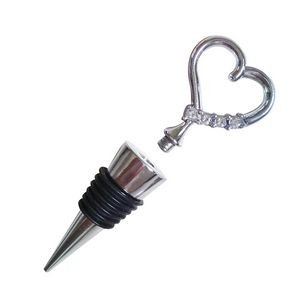 Stylish Heart Shaped Wine Cork Stopper 1