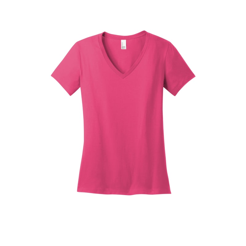 District - Women's Perfect Weight V-Neck Tee. 65