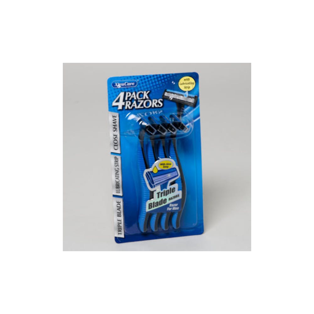 Men's Triple blade Razors - 4 Pack 1
