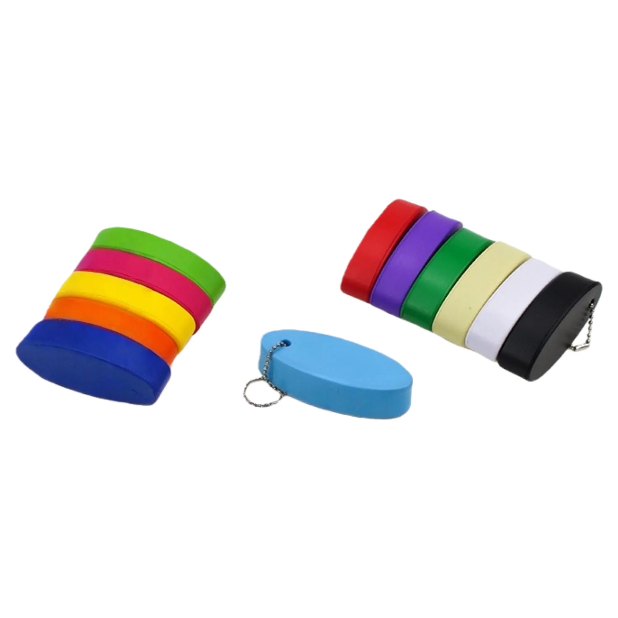 Stress Ball Keychain 2 In 1 Squeeze Toy Gift 3