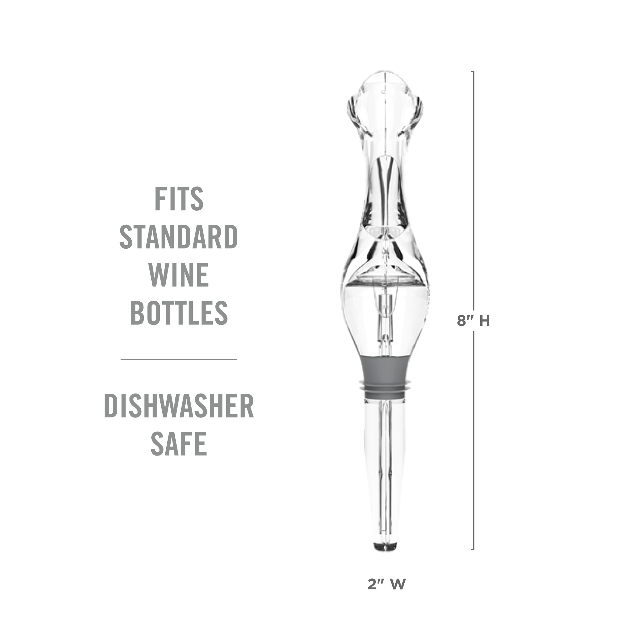 HOST® TILT™ Variable Wine Aerator 3