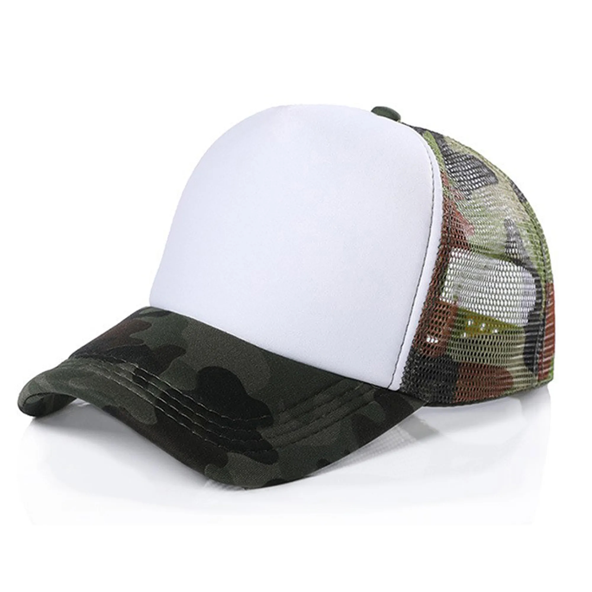 Camo Trucker Cap w/ Mesh 6