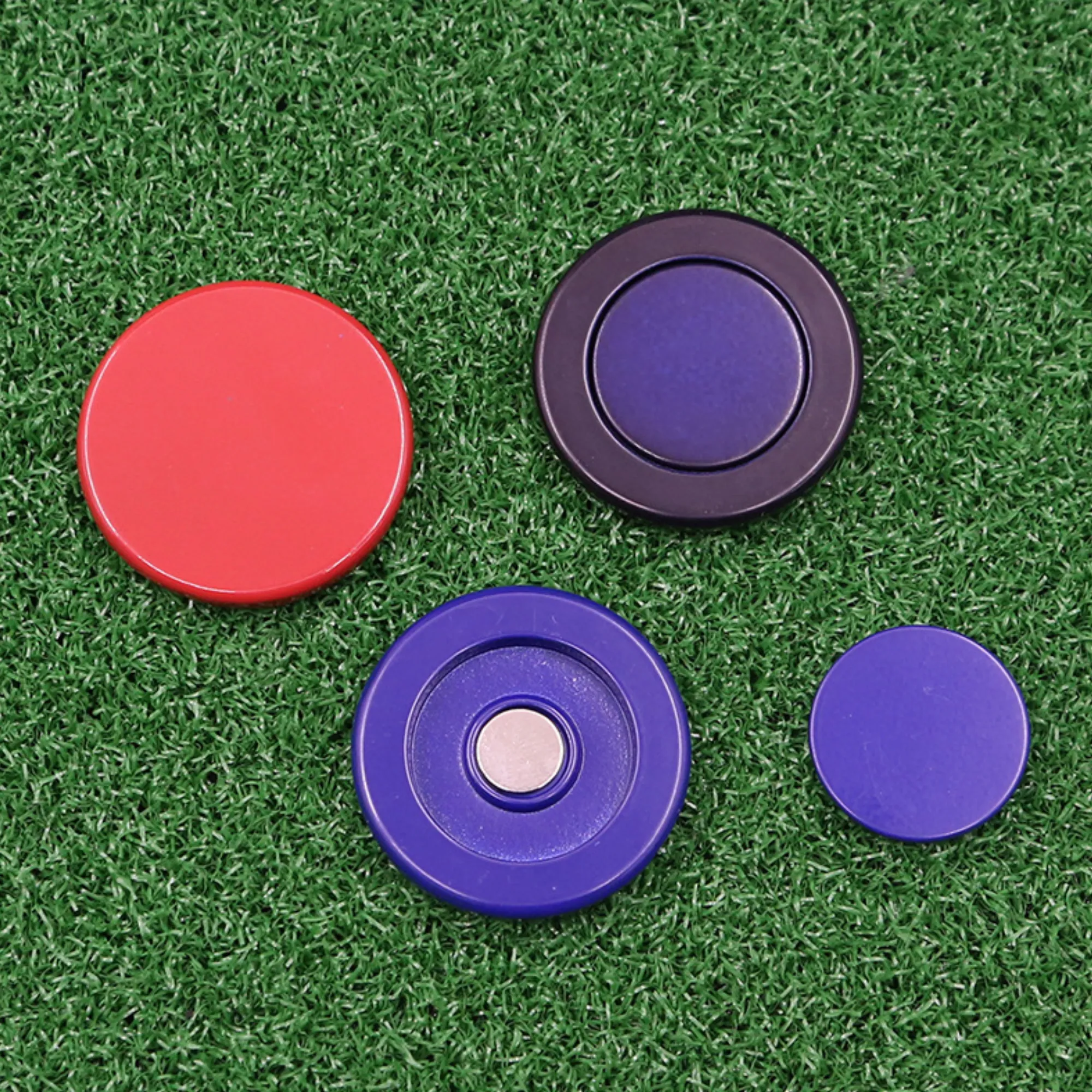 Golf Metal Ball Marker Mark Hat Clip 1