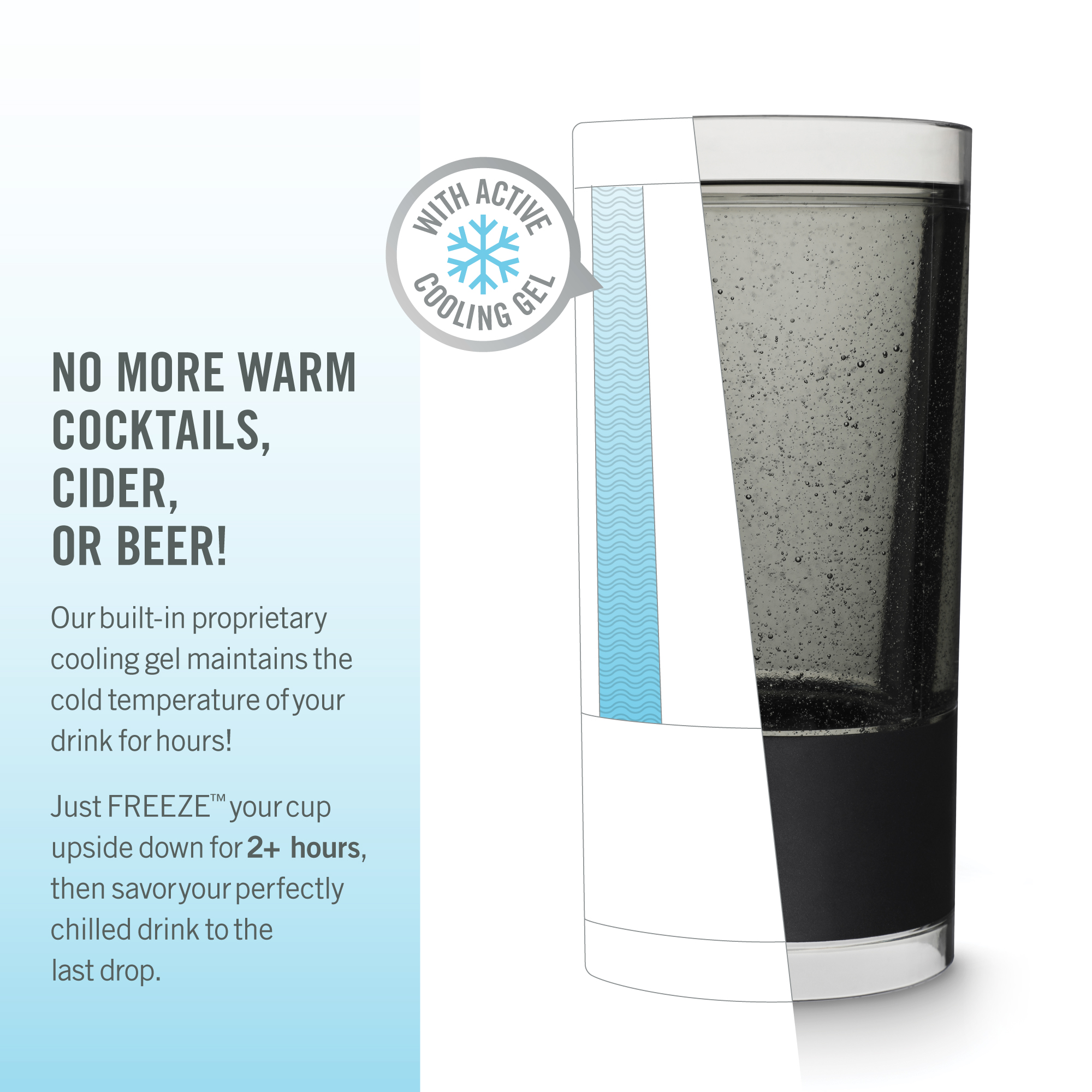 HOST® Highball Cocktail FREEZE™ Tumbler, Set of 2 2