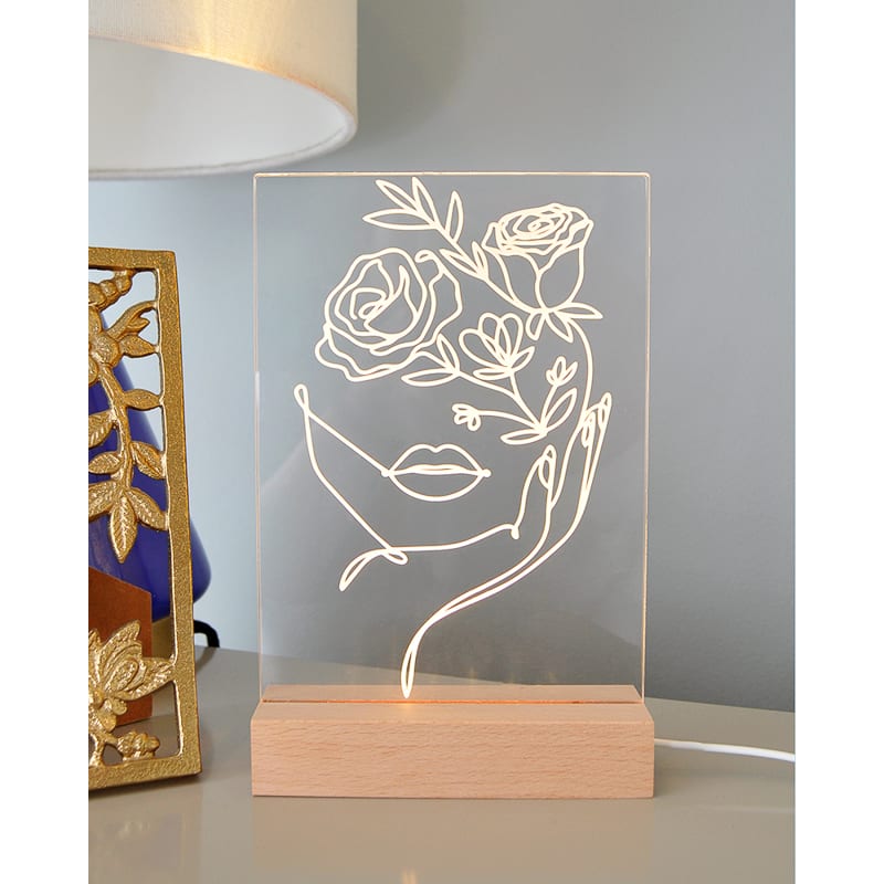 Custom LED Acrylic Light Stands 8