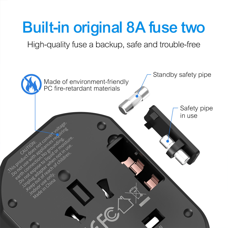 Universal Travel Adapter 2