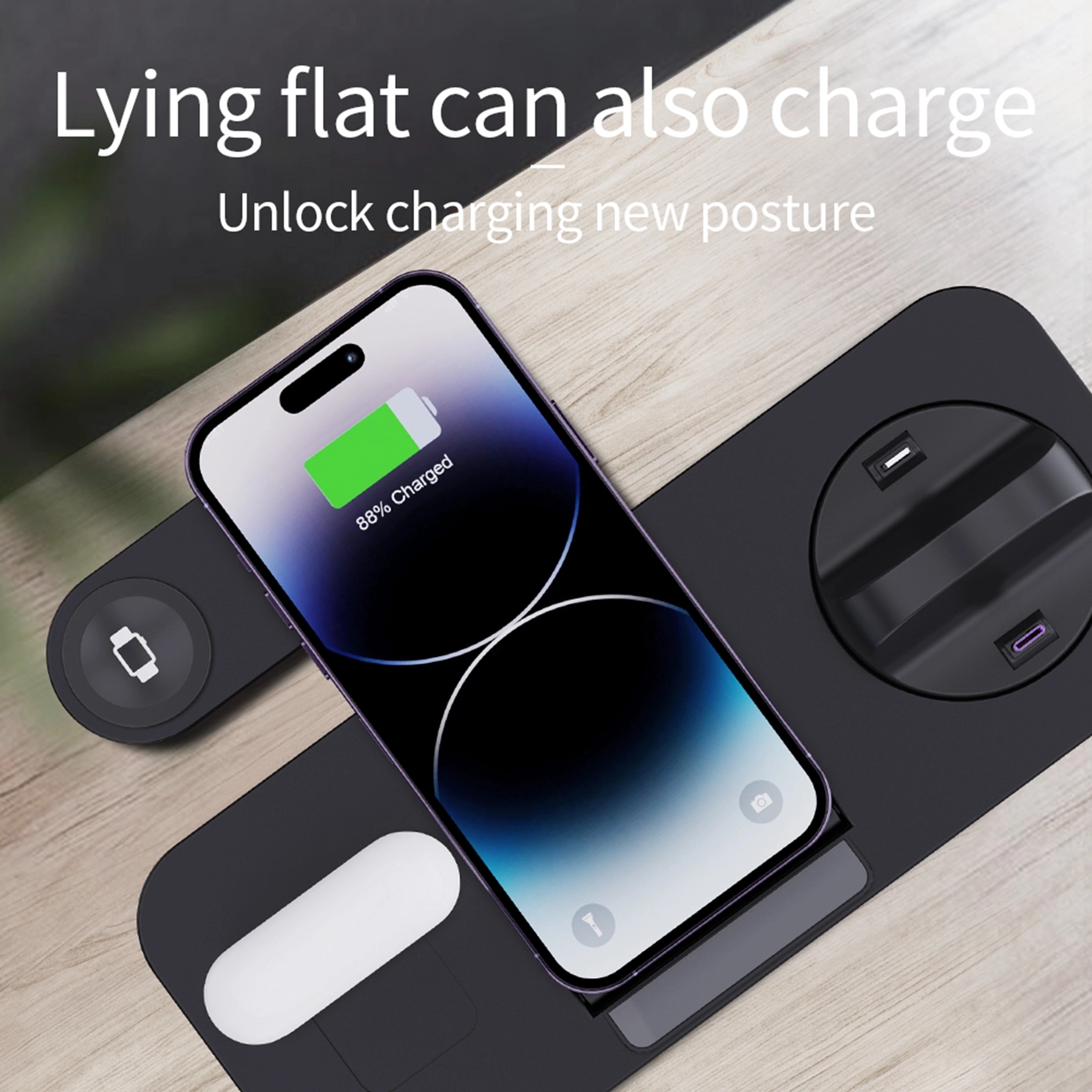 6 in 1 15 Watt Quick Wireless Charger 12