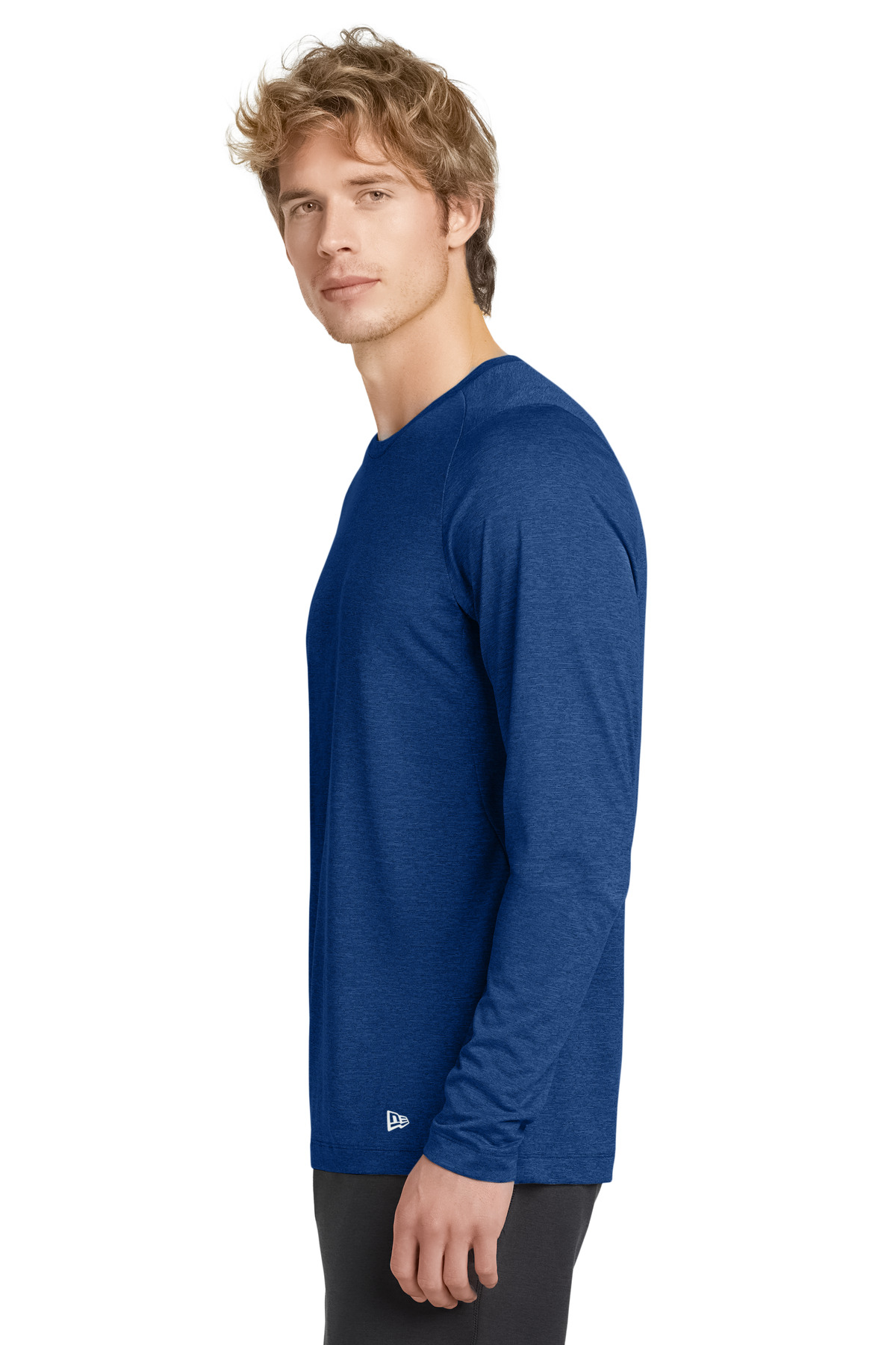 New Era Series Performance Long Sleeve Crew Tee. NEA201 34