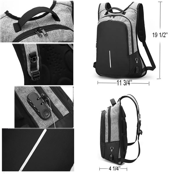Anti Theft Backpack 3