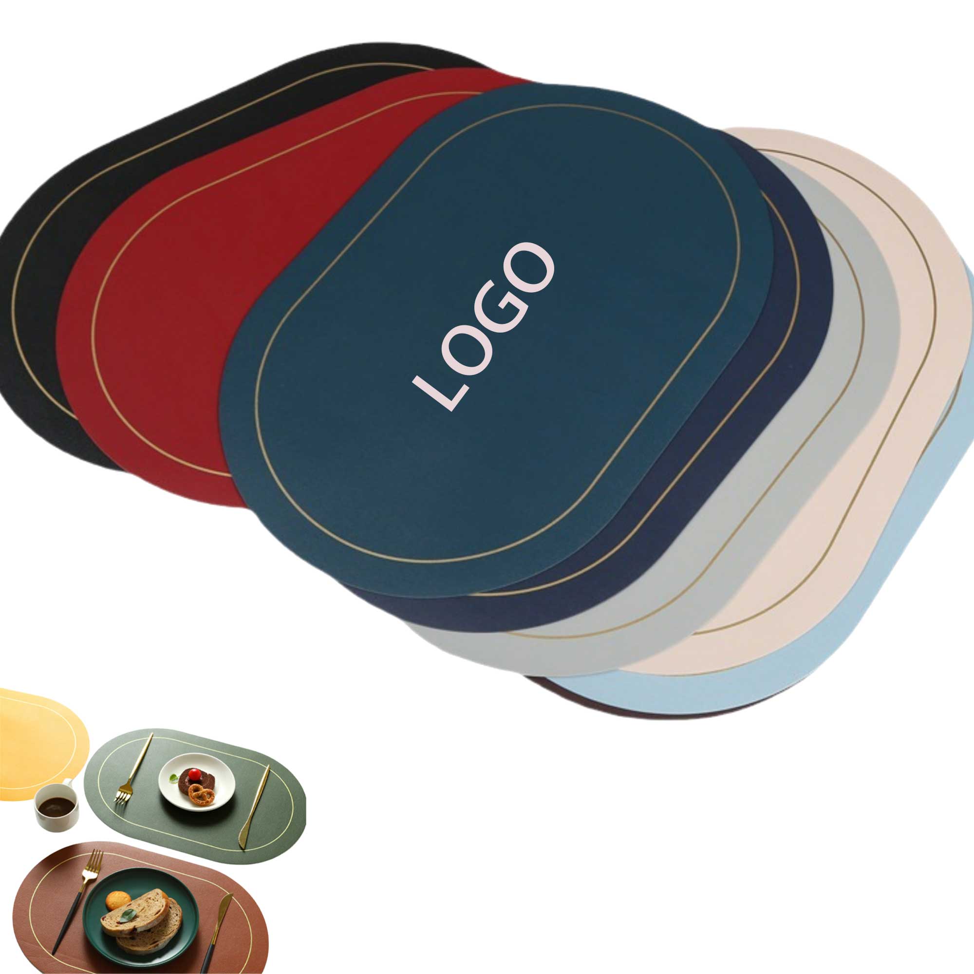 Heat Resistant Reusable Insulated Placemat 2