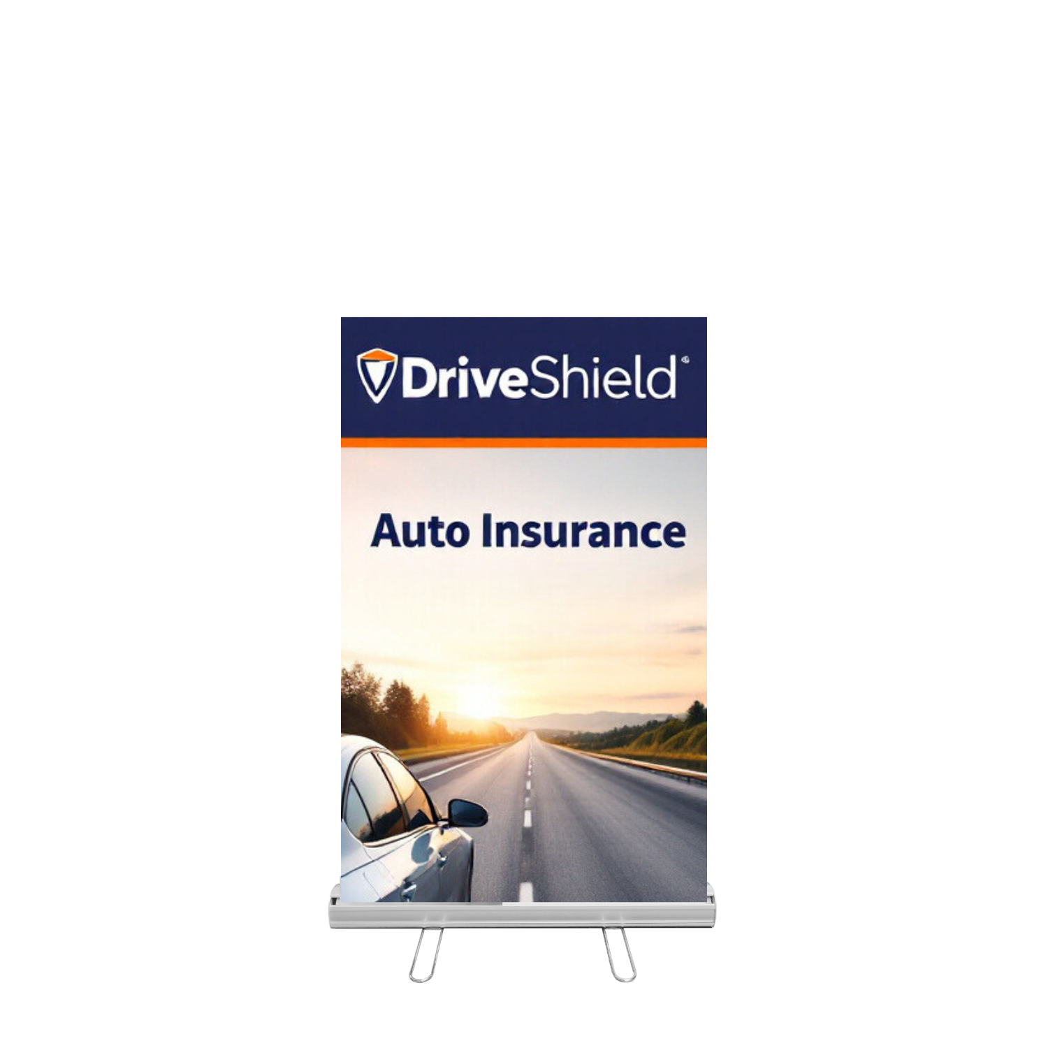 33"W x 48”H Retractable Banner Kit