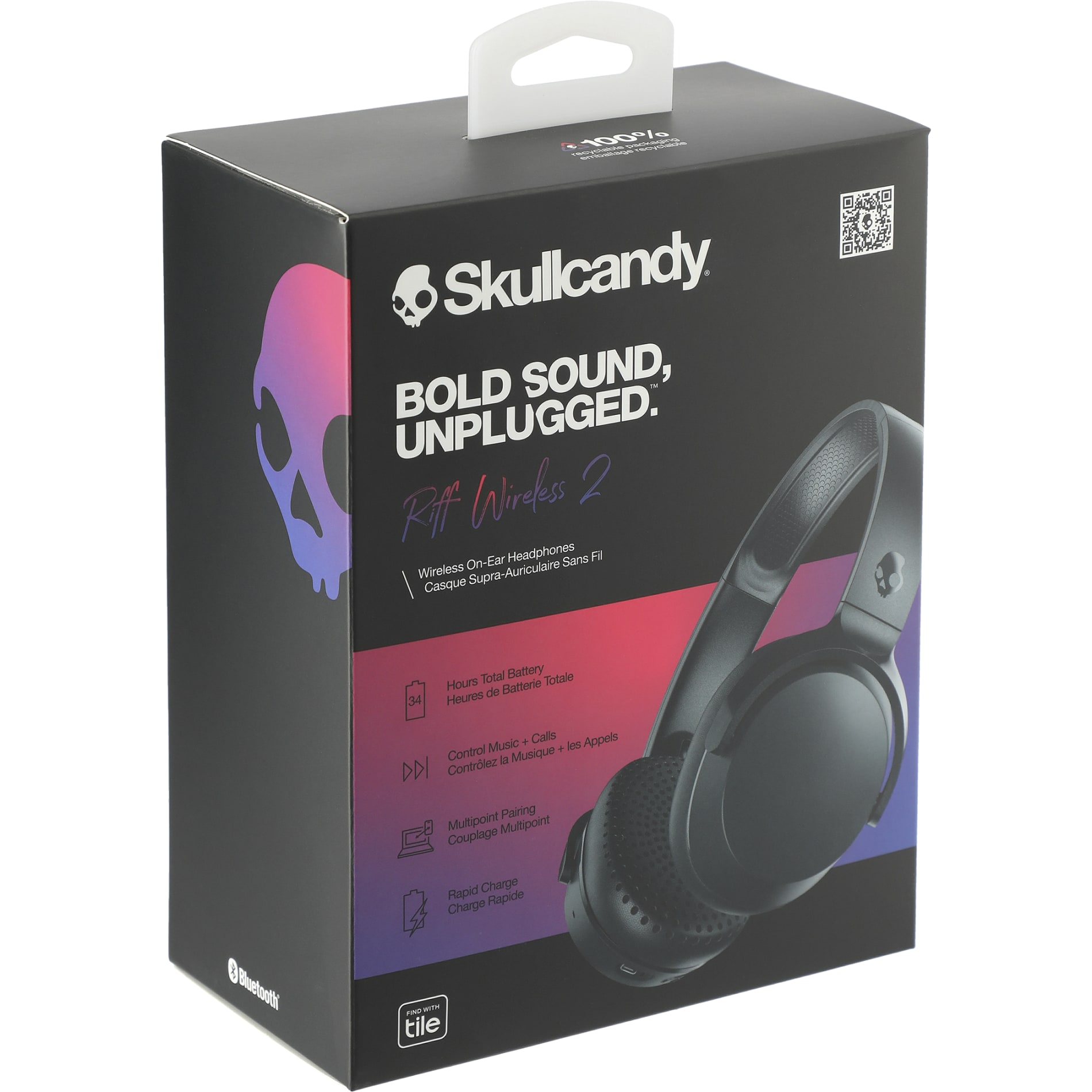 Skullcandy Riff 2 Bluetooth Headphones 21