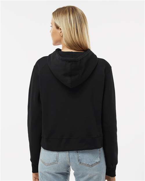 Women's Crop Hooded Sweatshirt - 1261 3