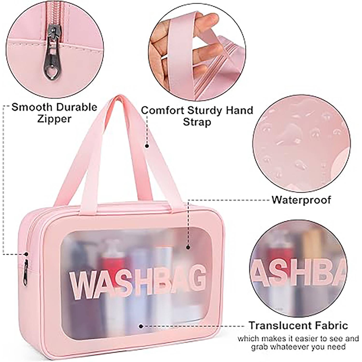PVC transparent handbag 2