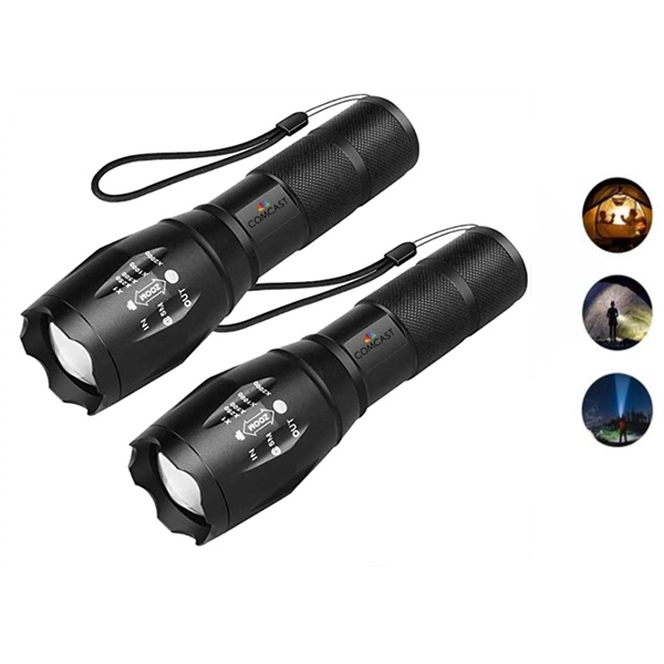 Waterproof LED Flashlight With High Lumens 1