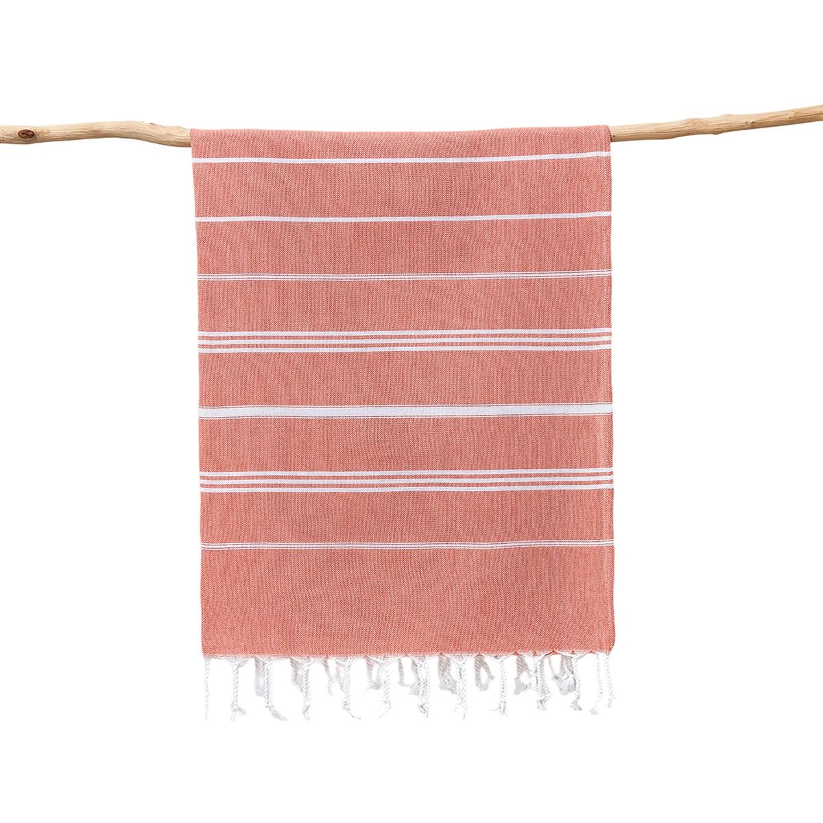 Absorbent Bungalow Beach Towel with Stylish Edges 1