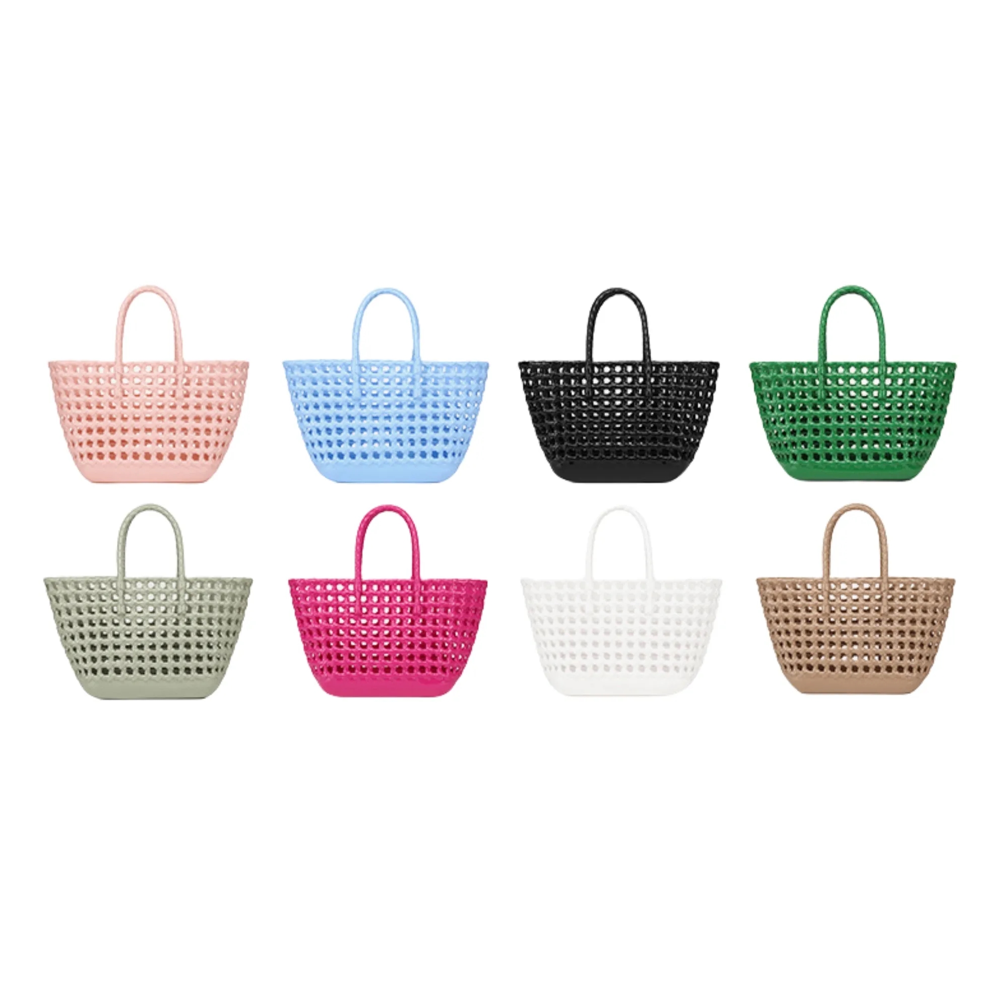 PVC Imitation Woven Handbag 2