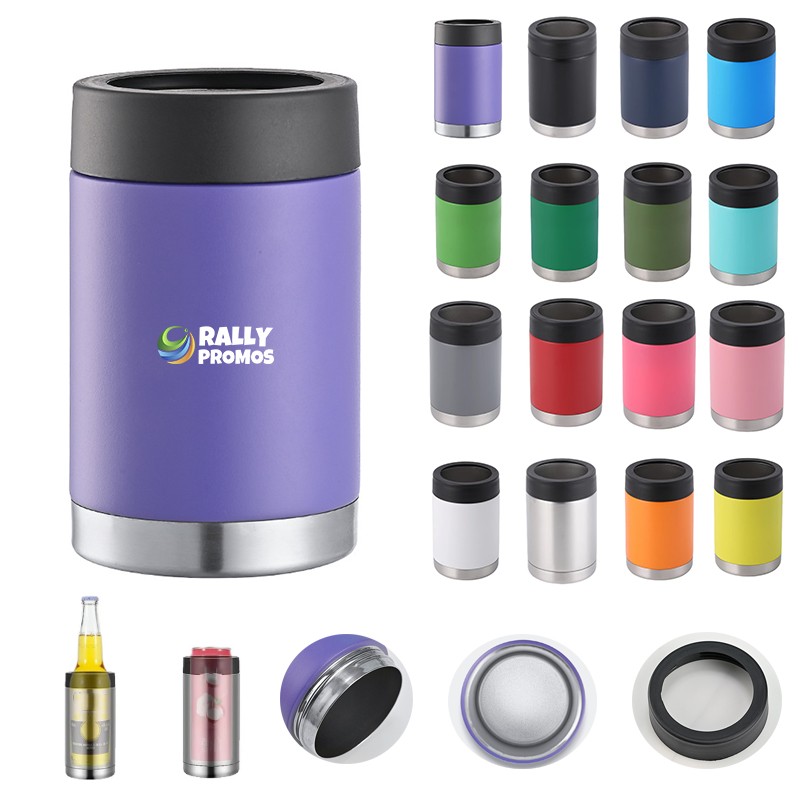 16oz Stainless Steel Vacuum Insulated Can Cooler Holder 2