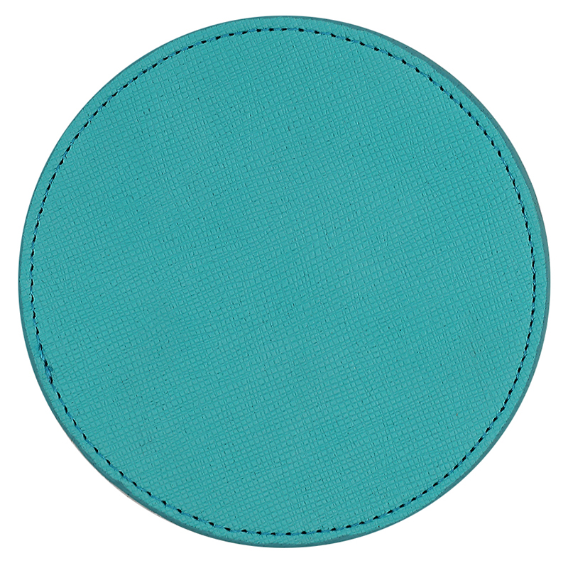 iPosh PU Leather Round Coaster 8