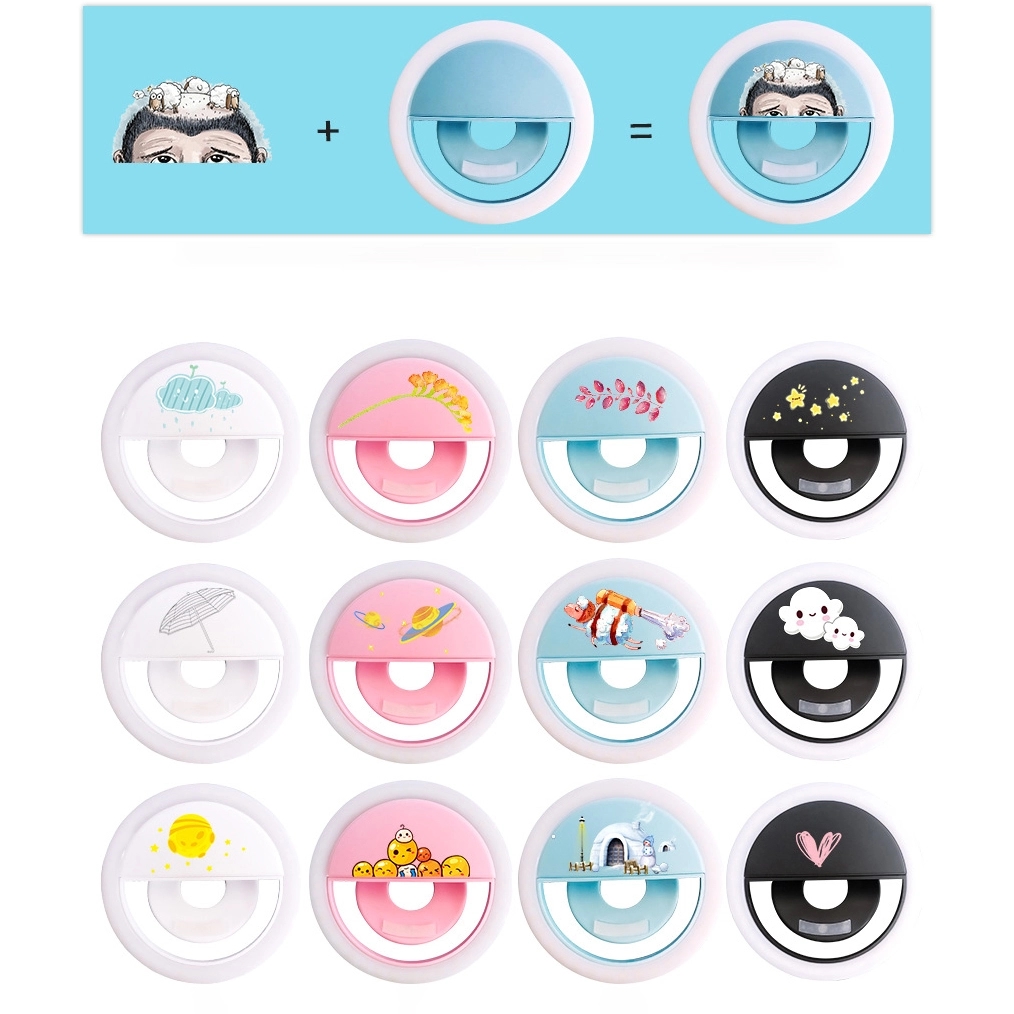 Selfie Ring Light Portable Clip-on 4