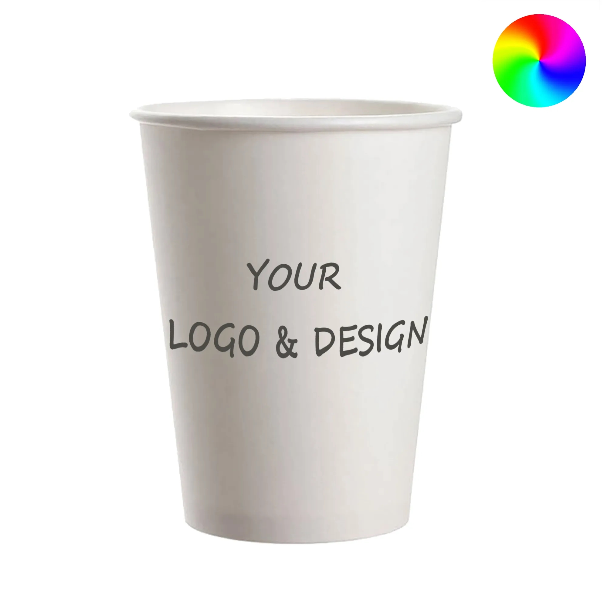 Custom 9oz Disposable Paper Cups 3