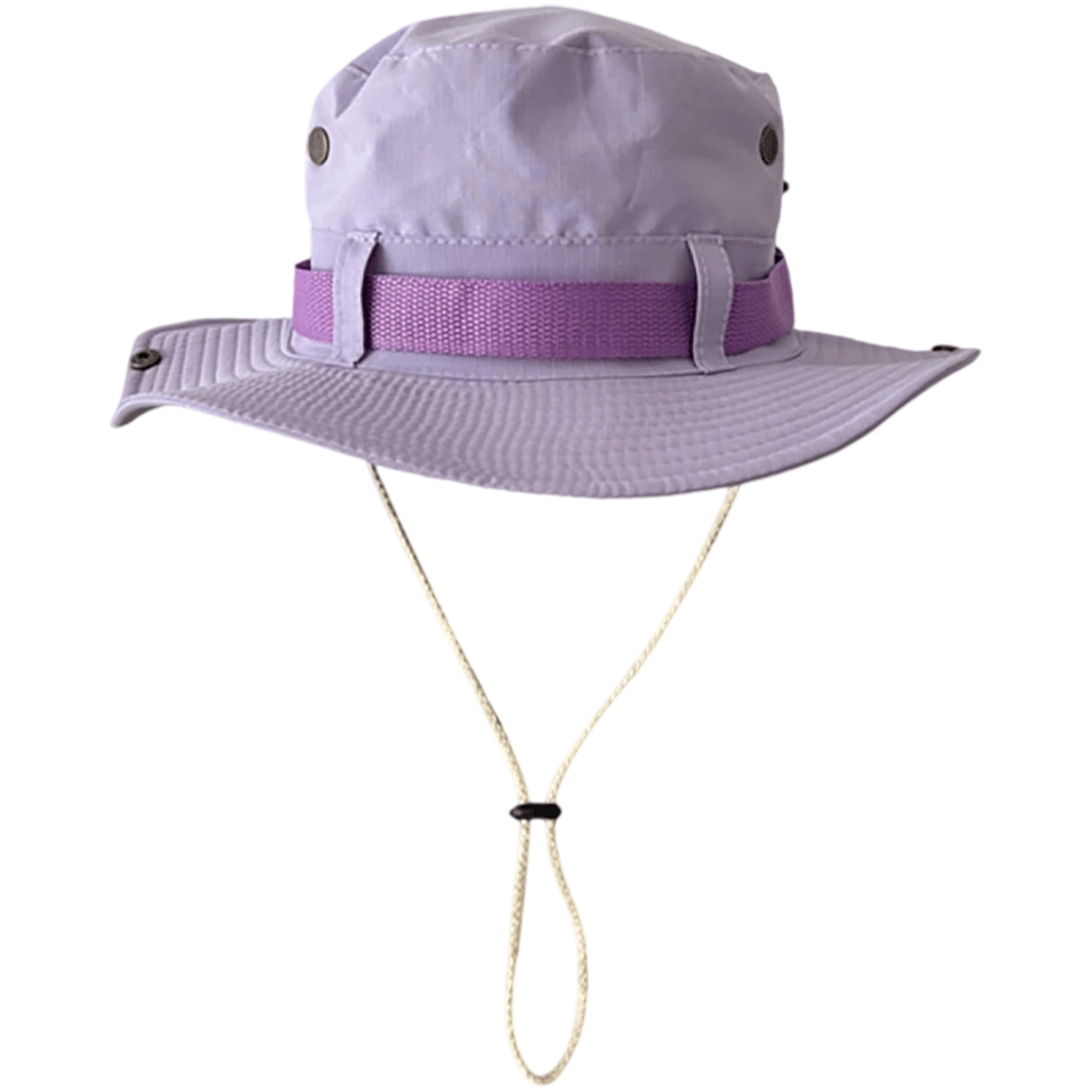 Polyester Wide Brim Fisherman Hat With Ventilation Eyelets 14