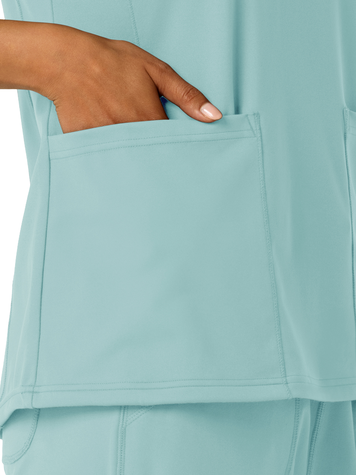 Wink - Renew Knit - Women's Two-Pocket V-Neck Scrub Top 28