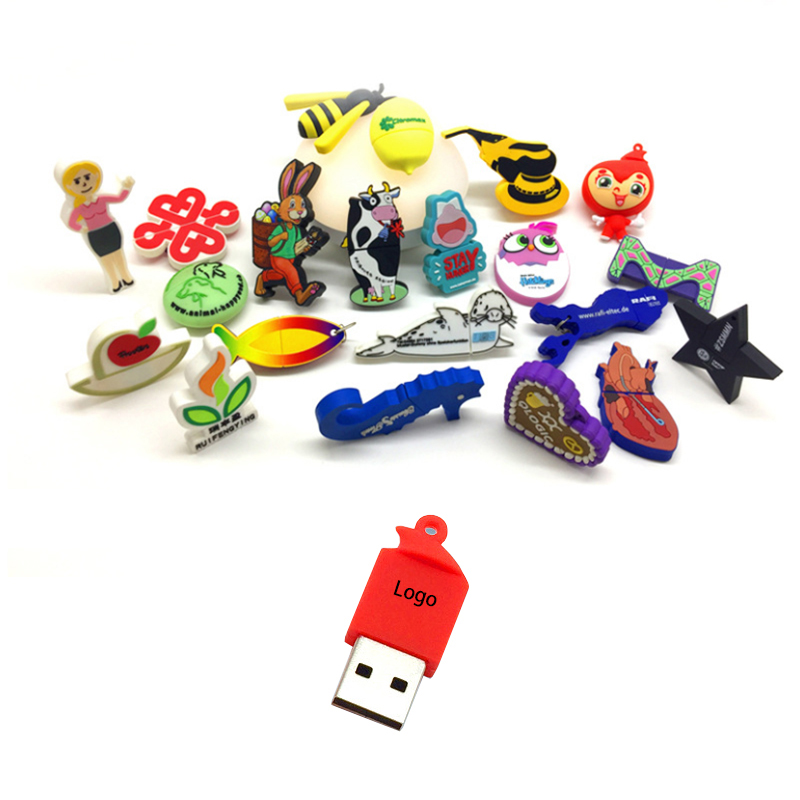 Custom Shape Cartoon USB Flash Drive 4