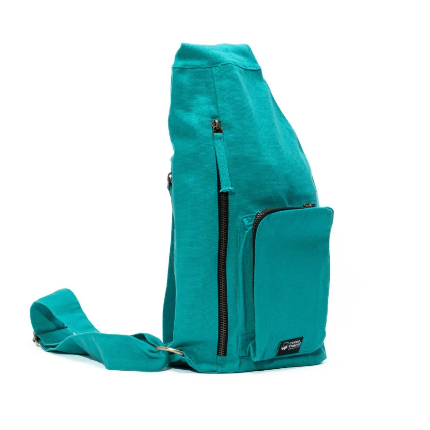 TERRA THREAD® - Gaia Sling bag Sustainable GOTS & Fair Trade Certified 5