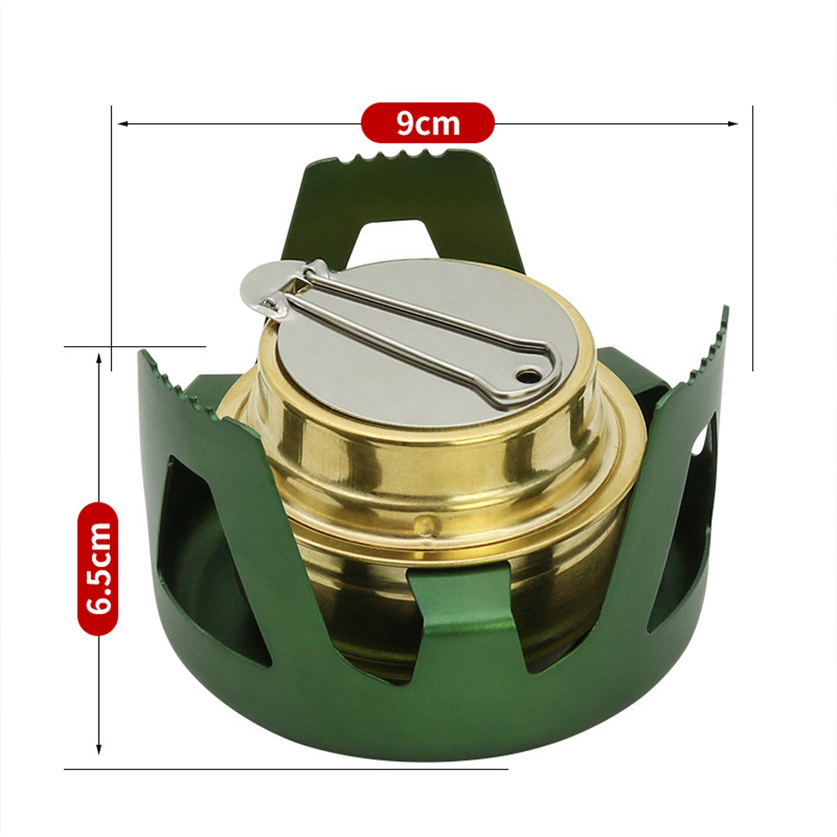 Outdoor Alcohol Stove For Boiling Water Tea Picnic 3