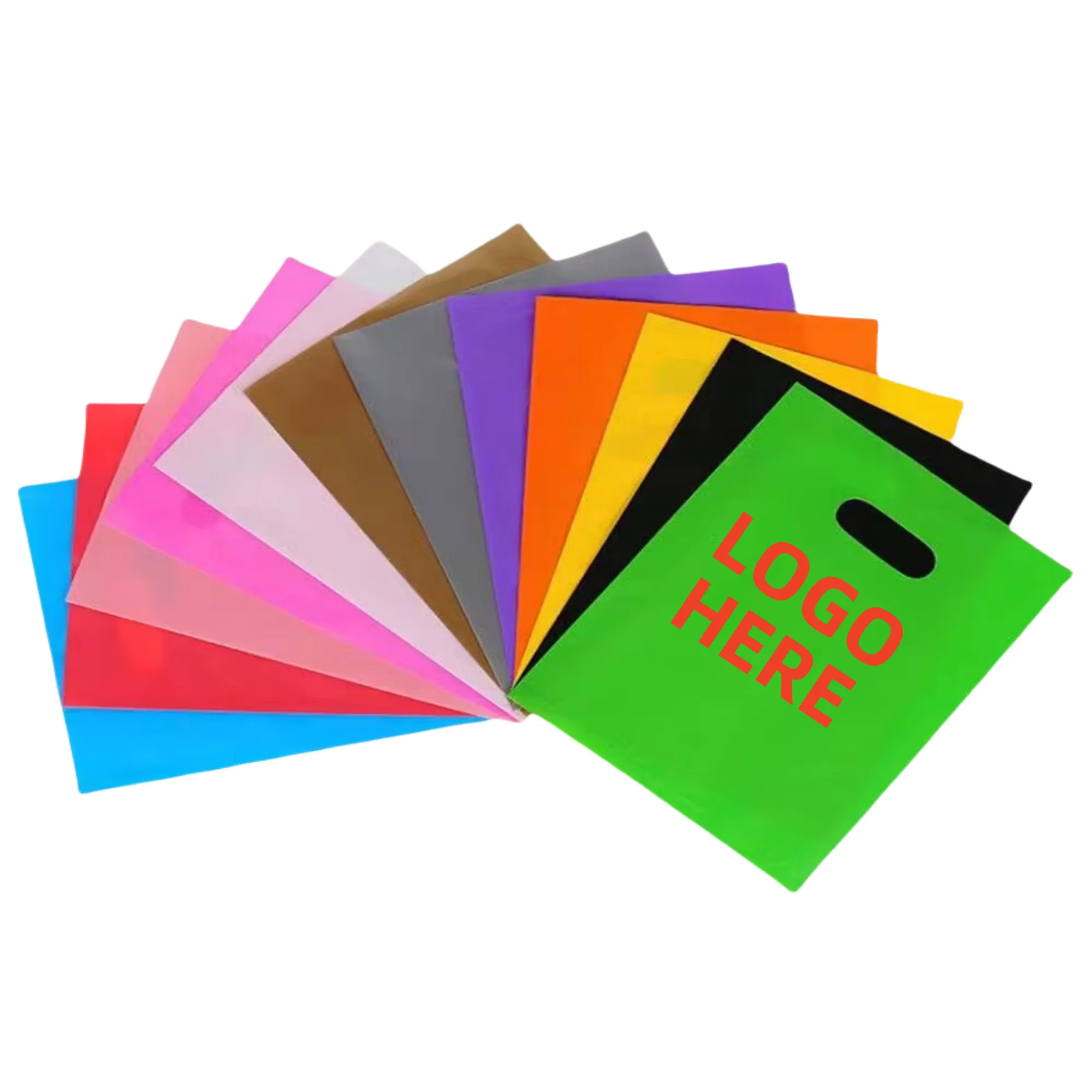 Die Cut Plastic Handle Bag 3