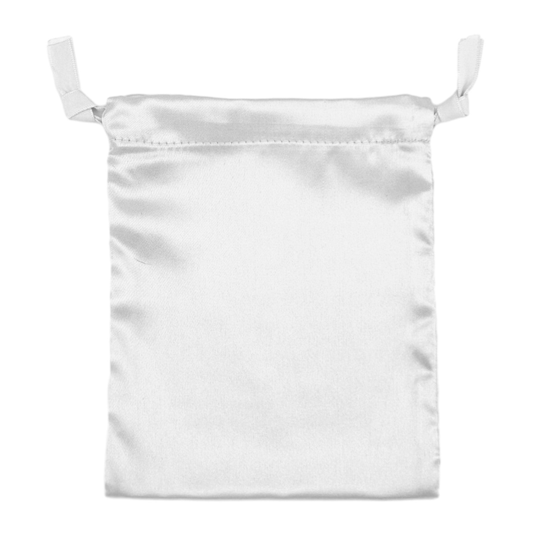 Satin Drawstring Bag For Packaging Wig 1