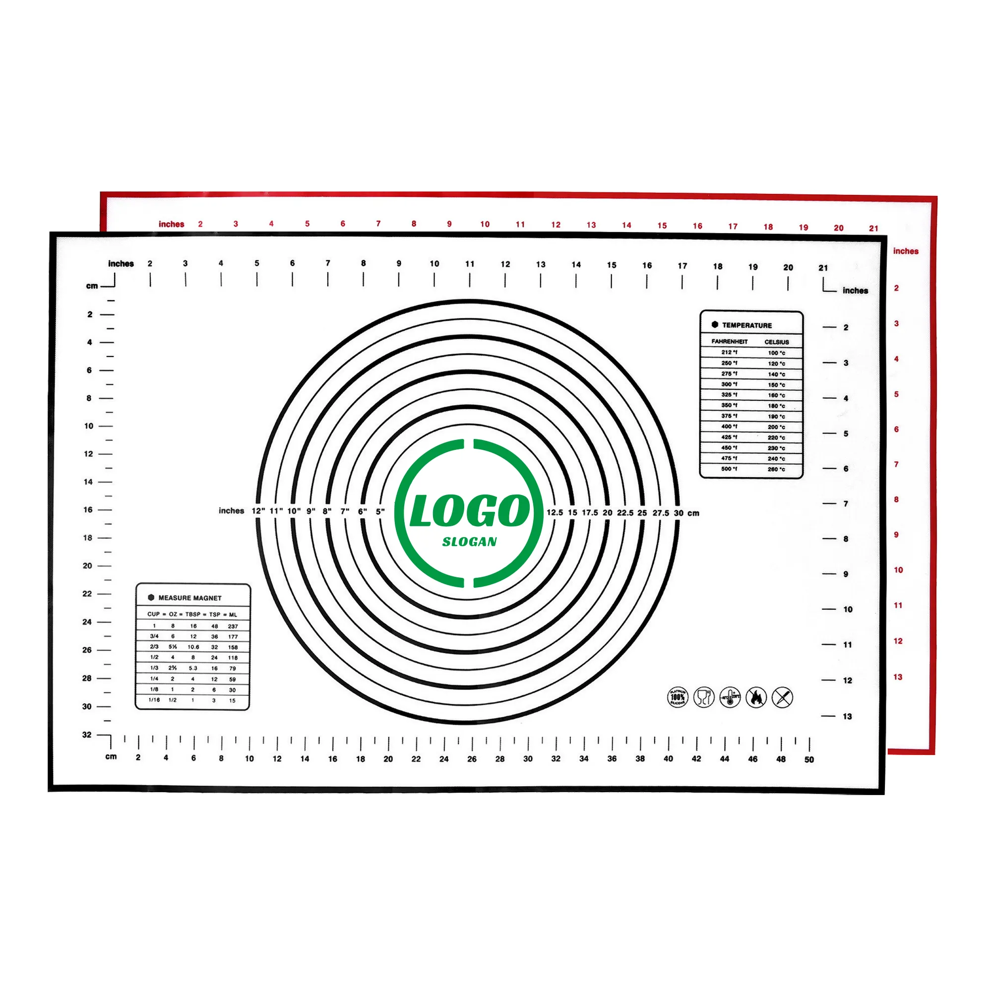 Custom Premium Baking Mat for Perfectly Baked Goods 3