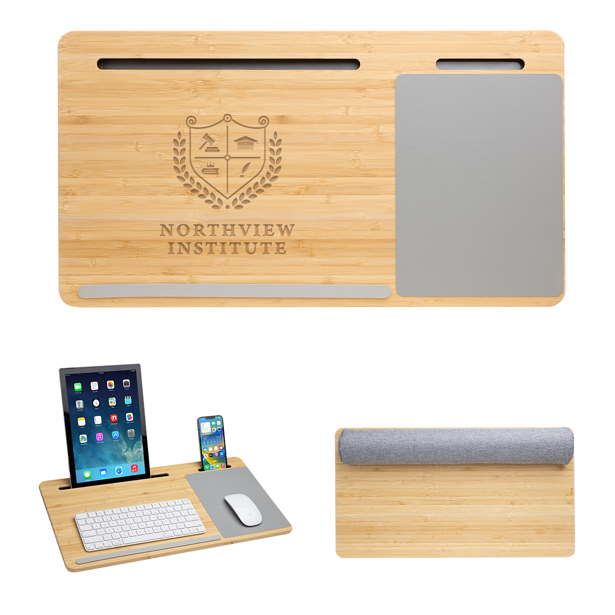 Bamboo Laptop Desk 5