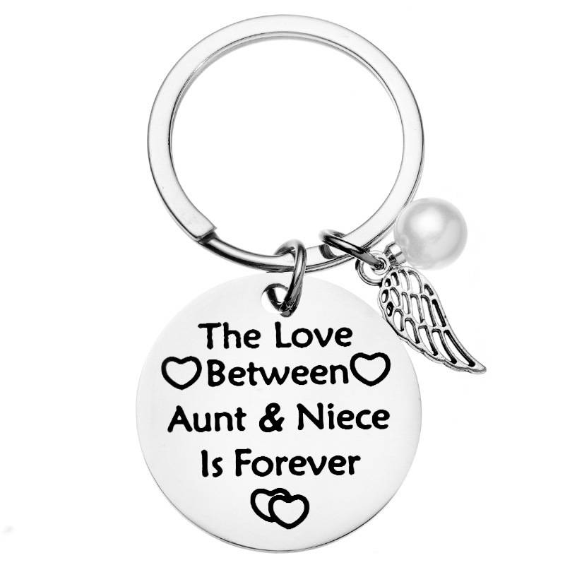 Custom lettering Christmas/ birthday keychain gift 5