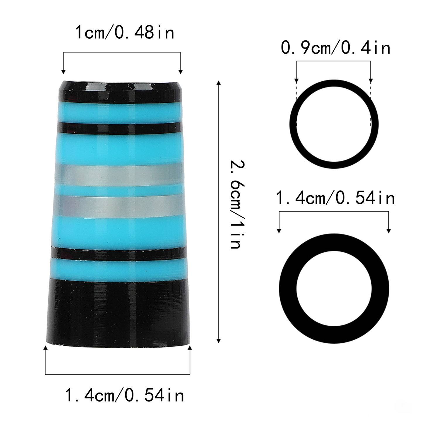 Multi-Ring Tapered Golf Ferrules 2