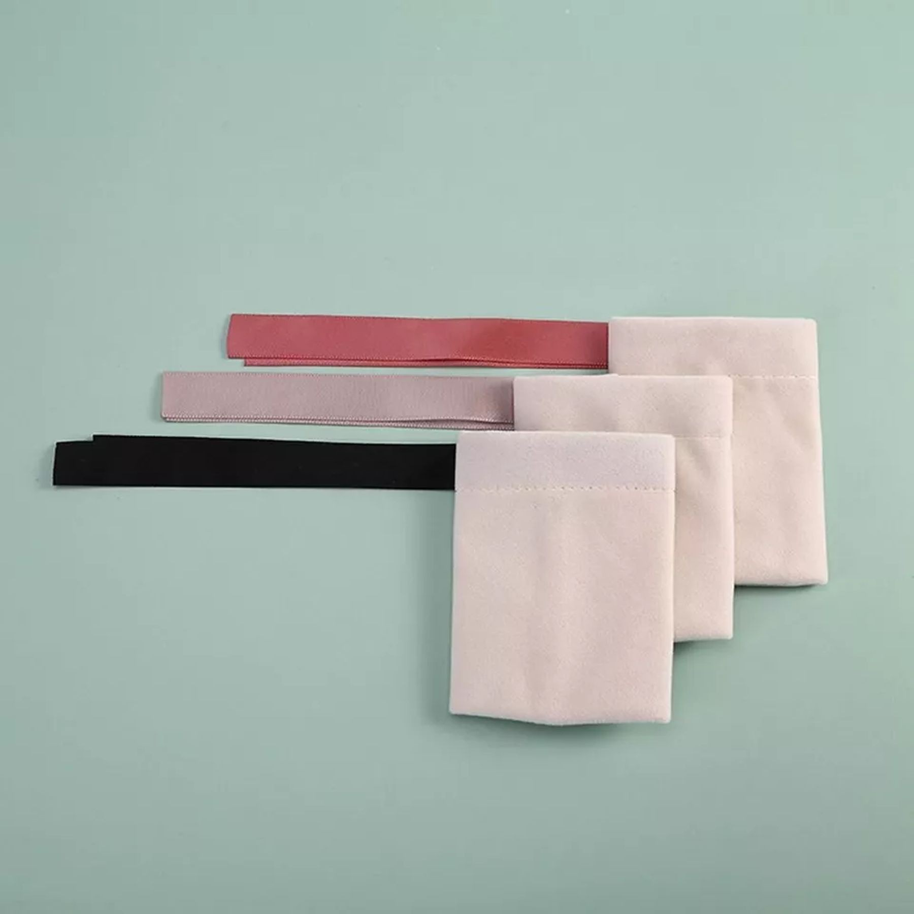 Small Plush Jewelry Bags With Drawstring 4