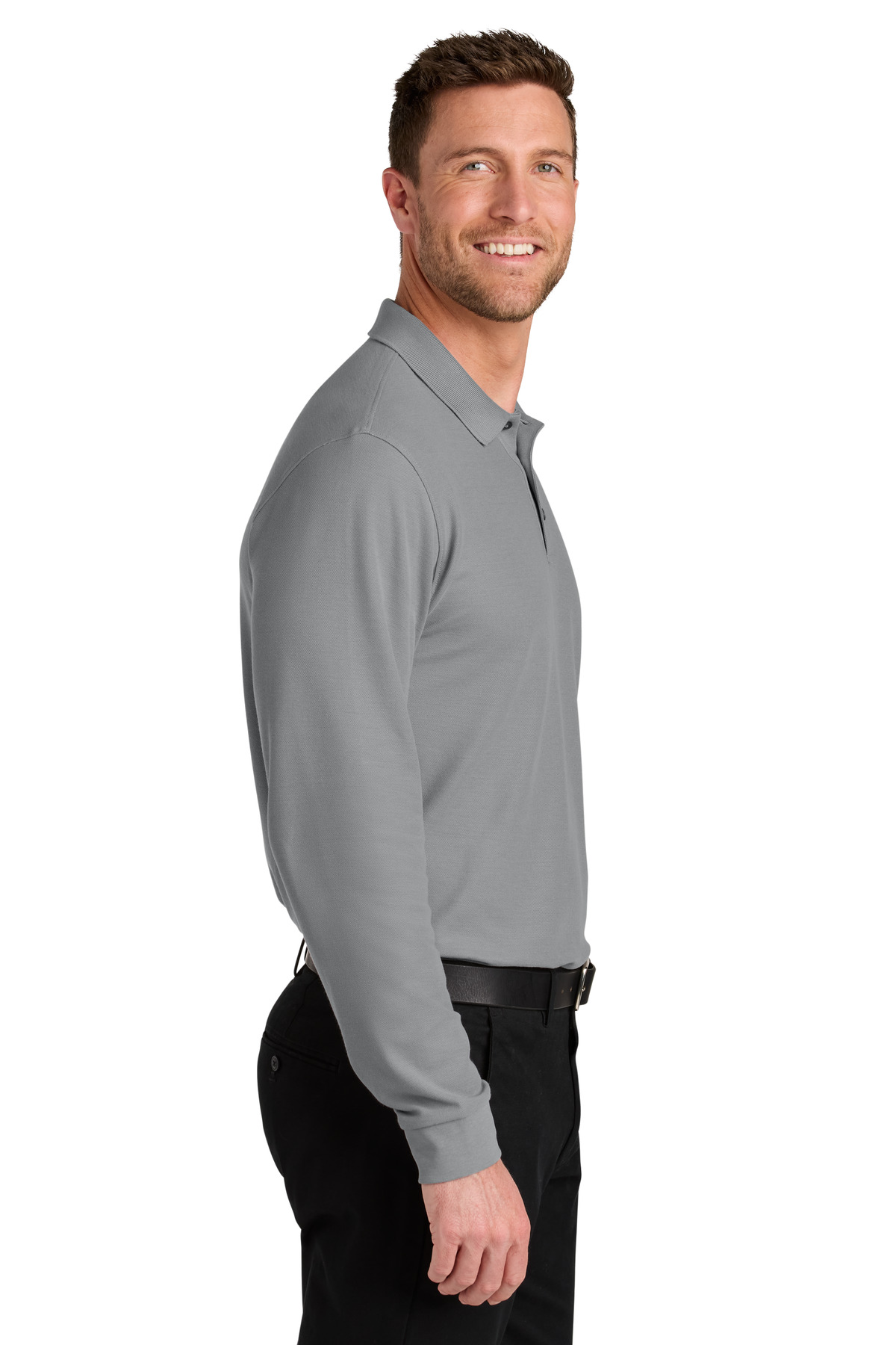Port Authority Wearever Signature Pique Long Sleeve Polo K200LS 60