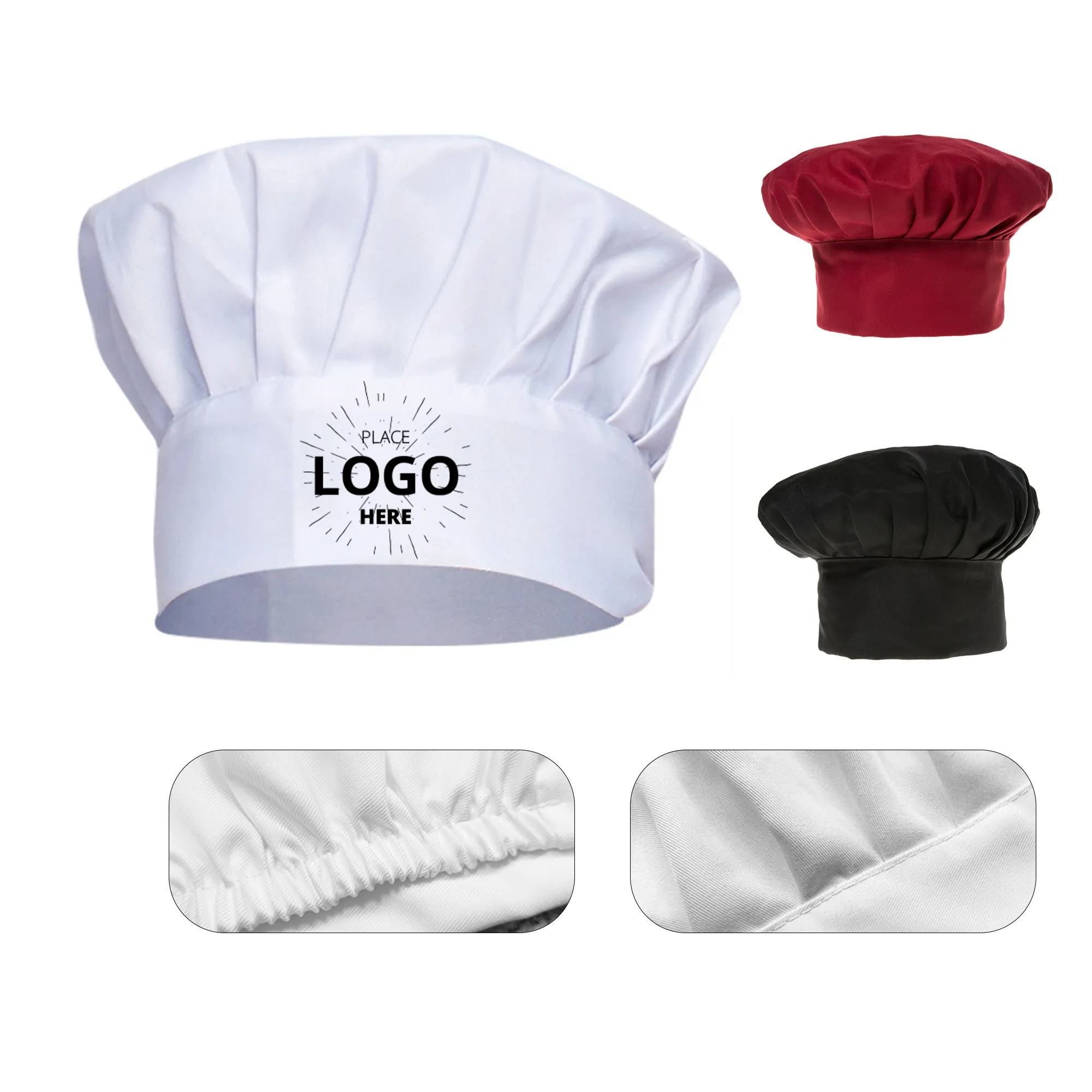 Cotton Chef's Hat 2